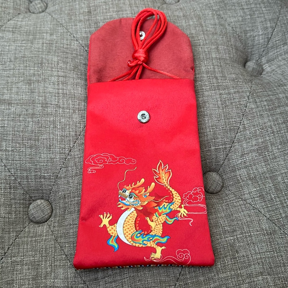 (SOLD) Mini silk crossbody